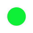 Поліуретанова плівка для термоперенесення INKOPRINT Flex PU Matt Neon Green, 100 мкм