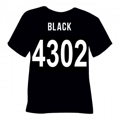 Poli-Flex Perform Black (4302) - термотрансферна плівка Полі-Флекс Перформ Чорна (1 пог м) Poli-Flex Perform Black (4302) - термотрансферна плівка Полі-Флекс Перформ Чорна (1 пог м)