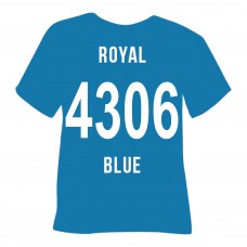 Poli-Flex Perform Royal Blue (4306) - термотрансферна плівка Полі-Флекс Перформ Королевський Синій (1 пог м)