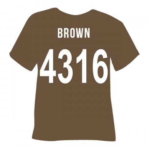 Poli-Flex Perform Brown (4316) - термотрансферна плівка Полі-Флекс Перформ Коричнева (1 пог м) Poli-Flex Perform Brown (4316) - термотрансферна плівка Полі-Флекс Перформ Коричнева (1 пог м)