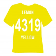 Poli-Flex Perform Lemon Yellow (4319) - термотрансферна плівка Полі-Флекс Перформ Лимон (1 пог м)