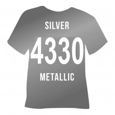 Poli-Flex Perform Silver Metallic (4320) - термотрансферна плівка Полі-Флекс Перформ Срібло (1 пог м)