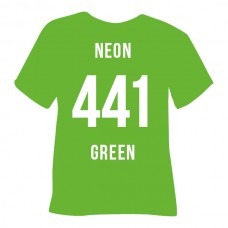 Poli-Flex Premium Neon Green (441) - плівка для термоперенесення Полі-Флекс Преміум Неон Зелена (1 пог м)