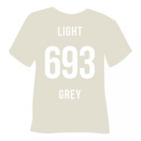 Poli-Flex Premium Light Grey (693) - плівка для термоперенесення Полі-Флекс Преміум Світло-Сіра (1 пог м)