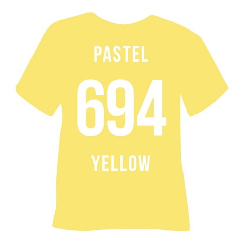 Poli-Flex Premium Pastel Yellow (694) - плівка для термоперенесення Полі-Флекс Преміум Пастельно-Жовта (1 пог м) Poli-Flex Premium Pastel Yellow (694) - плівка для термоперенесення Полі-Флекс Преміум Пастельно-Жовта (1 пог м)