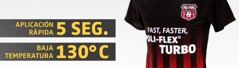 Poli-Flex Turbo - низькотемпературна плівка для термоперенесення