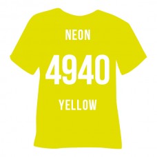 Poli-Flex Turbo Neon Yellow (4940) - низькотемпературна плівка Полі-Флекс Турбо Неонова Жовта (1 пог м)