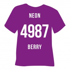 Poli-Flex Turbo Neon Berry (4987) - низькотемпературна плівка Полі-Флекс Турбо Неонова Ягідна (1 пог м)