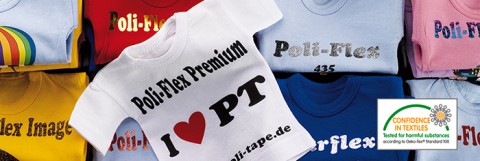 Poli-Flex Premium - термотрансферна плівка для нанесення на одяг