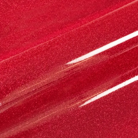 Siser Twinkle Red (TW0007) - гладка плівка для термоперенесення з вкрапленими блискітками Червона (1 пог м)