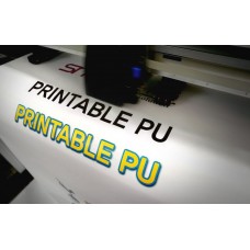 Siser Printable PU - біла плівка для термопереносу під друк сольвентними, екосольвентними чорнилами (1 пог м)